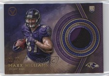 2015 Topps Valor Patch Strength 61/75 Maxx Williams #VP-MW Patch 1e55