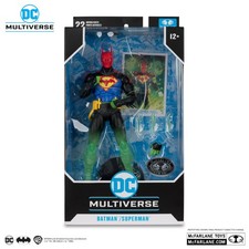 McFarlane Toys DC Multiverse Platinum Edition Chase Batman Superman Fusion World