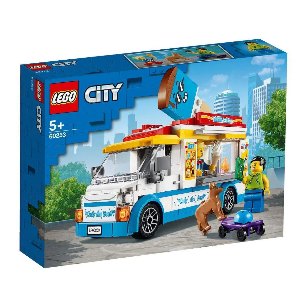Joom Jo Market - Japan Select - Jungen Grau Lego City Eiswagen 60253 Spielzeugbaustein-Fahrzeug Geschenk Für Und Mädchen Ab 5 Jahren - Bild 4