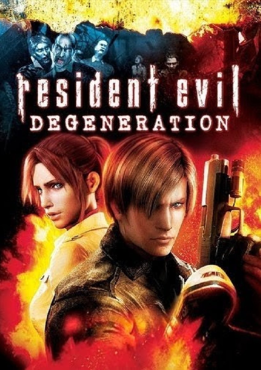 [Resident Evil: Degeneration :Claire ＋α] Resident Evil Degeneration Poster Leon Kennedy Claire Redfield