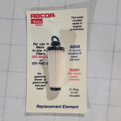 #ad Recor Filter 025 RAC 01 $36.00