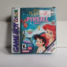 The Little Mermaid II: Pinball Frenzy boxed for Game Boy Color CIB - genuine
