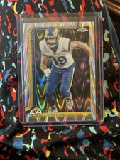 2025 Topps Chrome Tyler Higbee #172 Ray Wave Refractor Los Angeles Rams TE