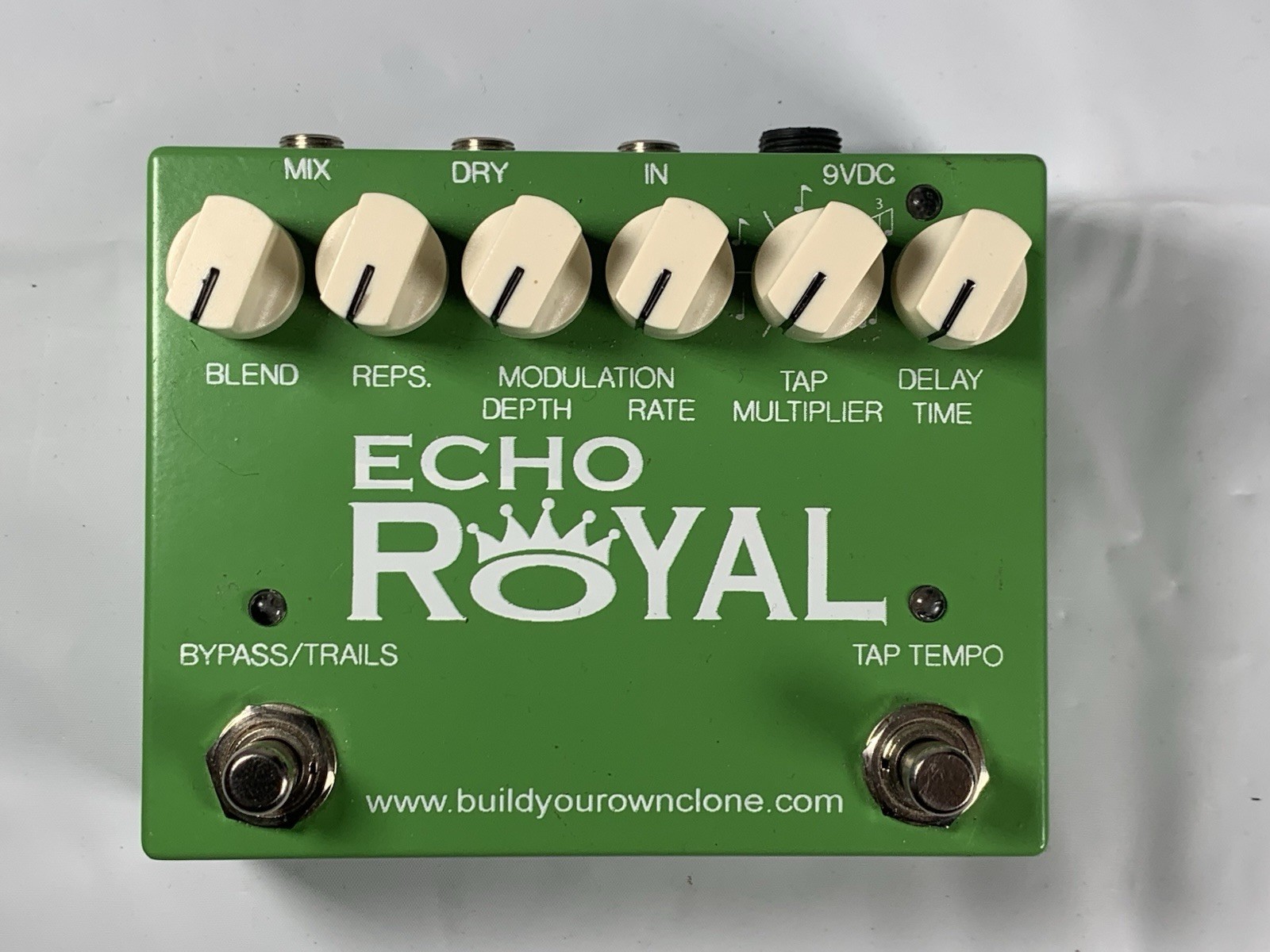 BYOC Echo Royal - Analog Delay Pedal with Tap Tempo