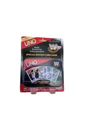 WWE Special Edition Uno Card Game New Factory Sealed Mattel