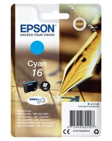 Epson Original Tintenpatrone Cyan (C13T16224012)