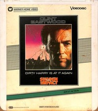 Sudden Impact 1983 Vintage CED RCA SelectaVision Videodisc TESTED WORKING