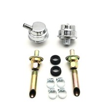 Universal Crankcase Evacuation System Kit Race Evac Kit 1.25 Breathers Chrome