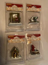 Lemax Mixed LOT -Holiday Village Accent -Set Of 4 Decorative Dog Pieces