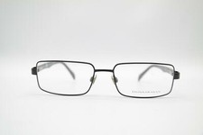 Donna Karan DK 3526 1004 Black Silver Oval Glasses Frame New