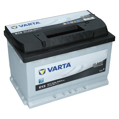 Varta E13 12V 70Ah 640A/EN Autobatterie Black Dynamic Starterbatterie