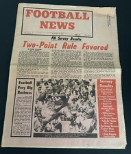 1972 Football News SAN FRANCISCO 49ers JOHN BRODIE Archie MANNING Tarkenton 