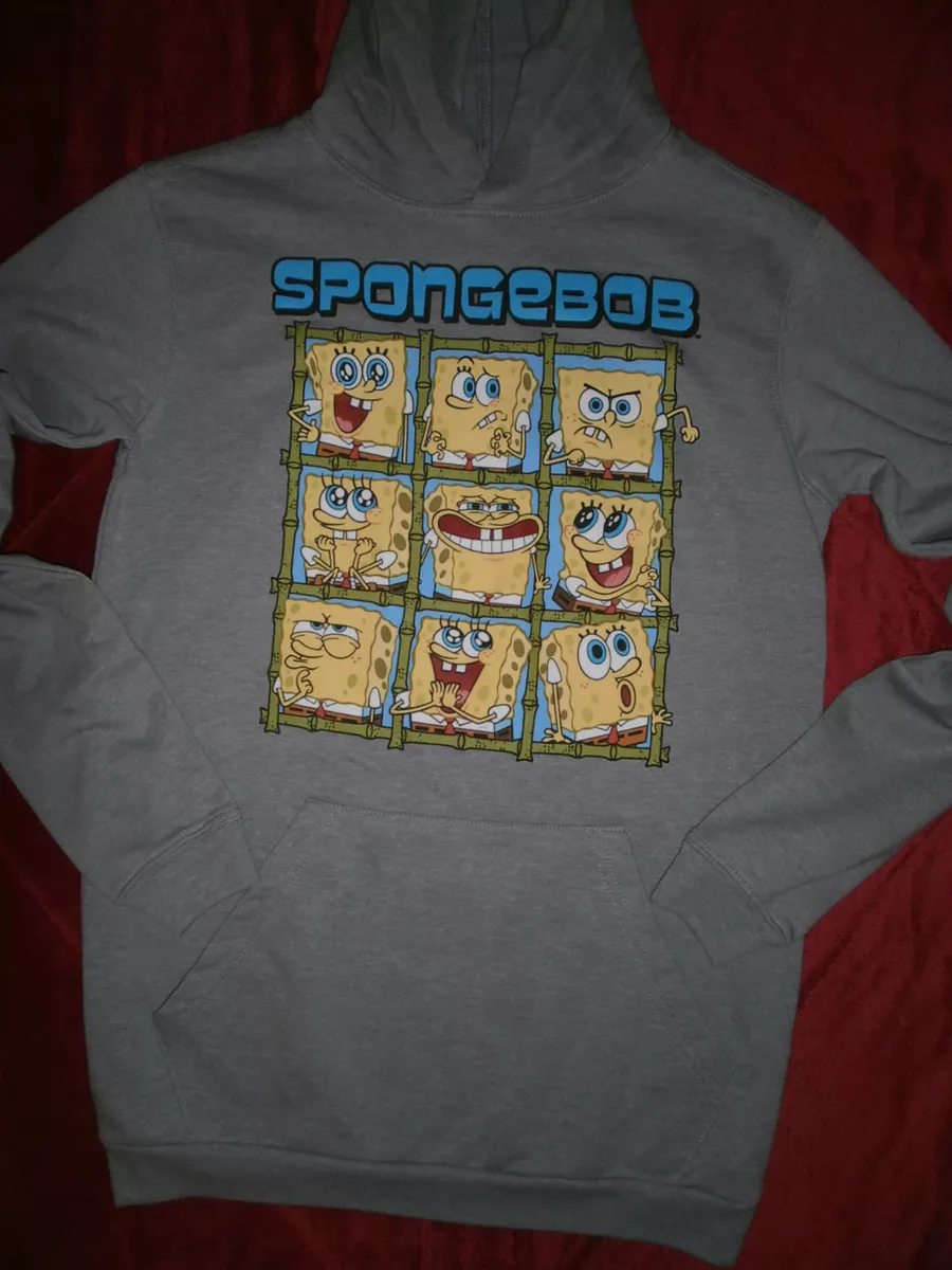 Grey spongebob hoodie sale