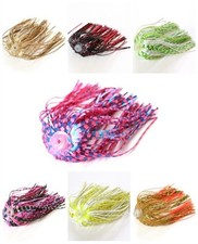 10 Pcs NEW Silicone Replacement Spinnerbait Buzzbait Skirts Spider-Cut Fishing