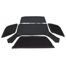 For Suzuki Vitara Chevy Tracker 99-04 Convertible Black Soft Top & Tinted Window