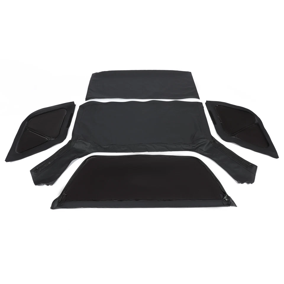 For Chevrolet Tracker 2DR 1999-2004 Replacement Soft Top w/ Tinted Windows Black - Image 2 of 4