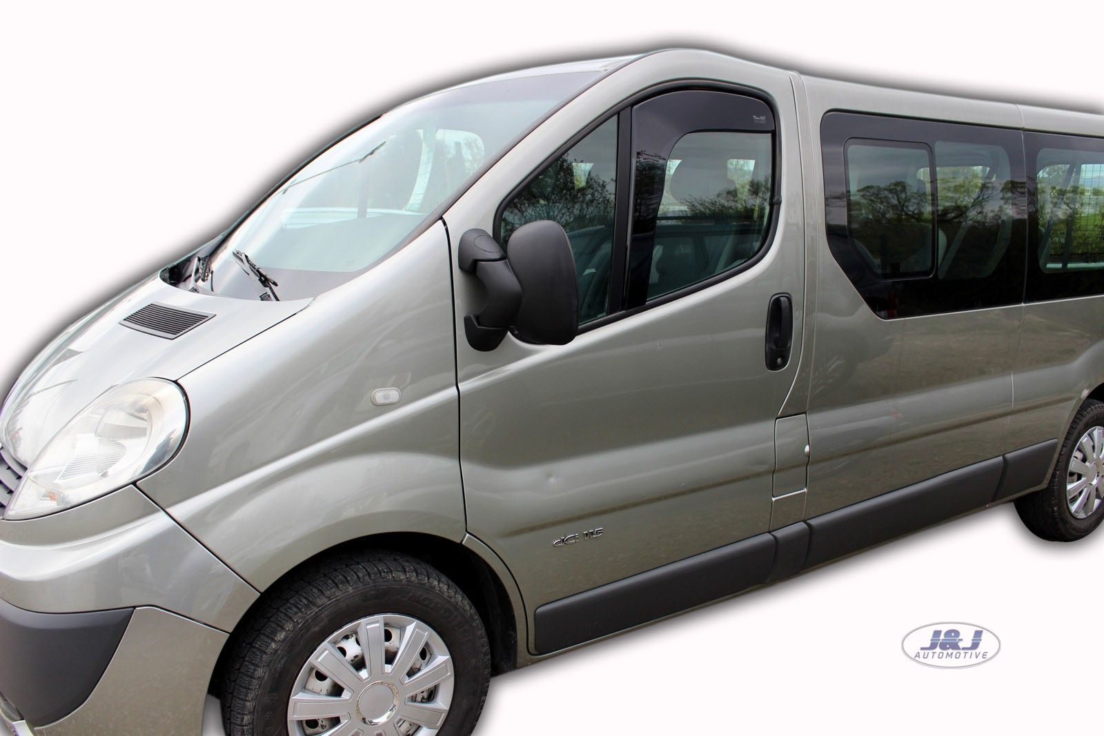 Déflecteurs d'air pour Opel Vivaro 2001-2013 | Kit de 2 pièces HEKO teintées