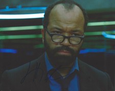 ACTOR JEFFREY WRIGHT SIGNED AUTHENTIC 'WESTWORLD' 8X10 PHOTO COA CASINO ROYALE
