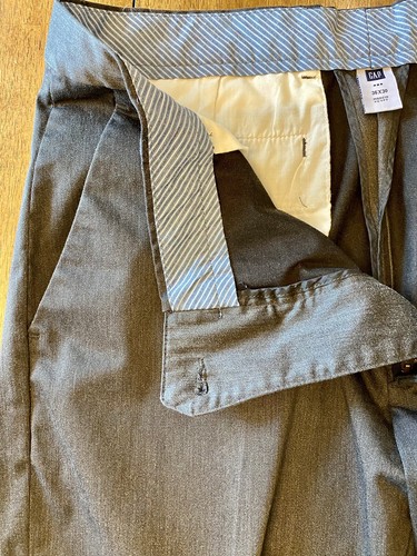 GAP Men’s 36X30 Gray Pants Slacks Trousers - Picture 7 of 12