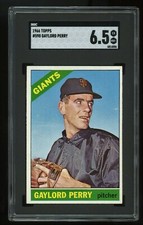 1966 TOPPS Gaylord Perry #598 SGC 6.5 EX MT+