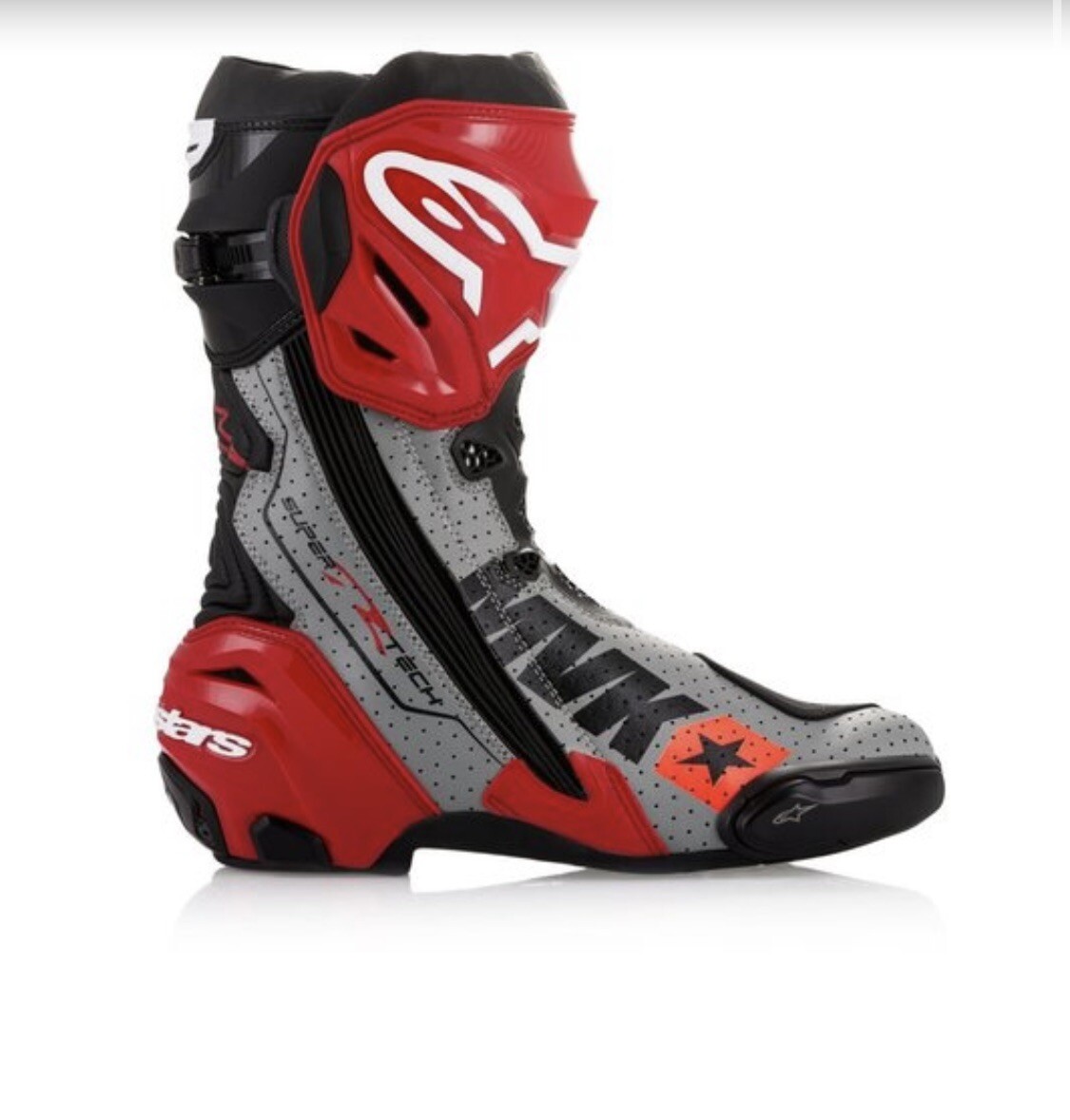 Alpinestars SUPERTECH R サイズ43 Alpinestars Supertech R Boots Size 43 | Gray | Limited