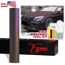 ESSMO PET Matte Metallic Magic Purple Car Vehicle Vinyl Wrap Decal Sticker