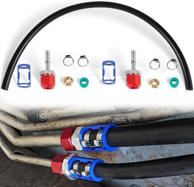 800-671 A/C Line Splice Connector Splicer Coupler Kit w/No.6 Hose For 3/8'' Line