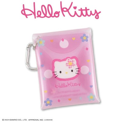 JAPAN Kaohana Hello Kitty Clear Multi Case Heisei Retro