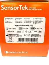 Box of 10 Corza Medical K30-1120 SensorTek Capsulotomy Lens 2027