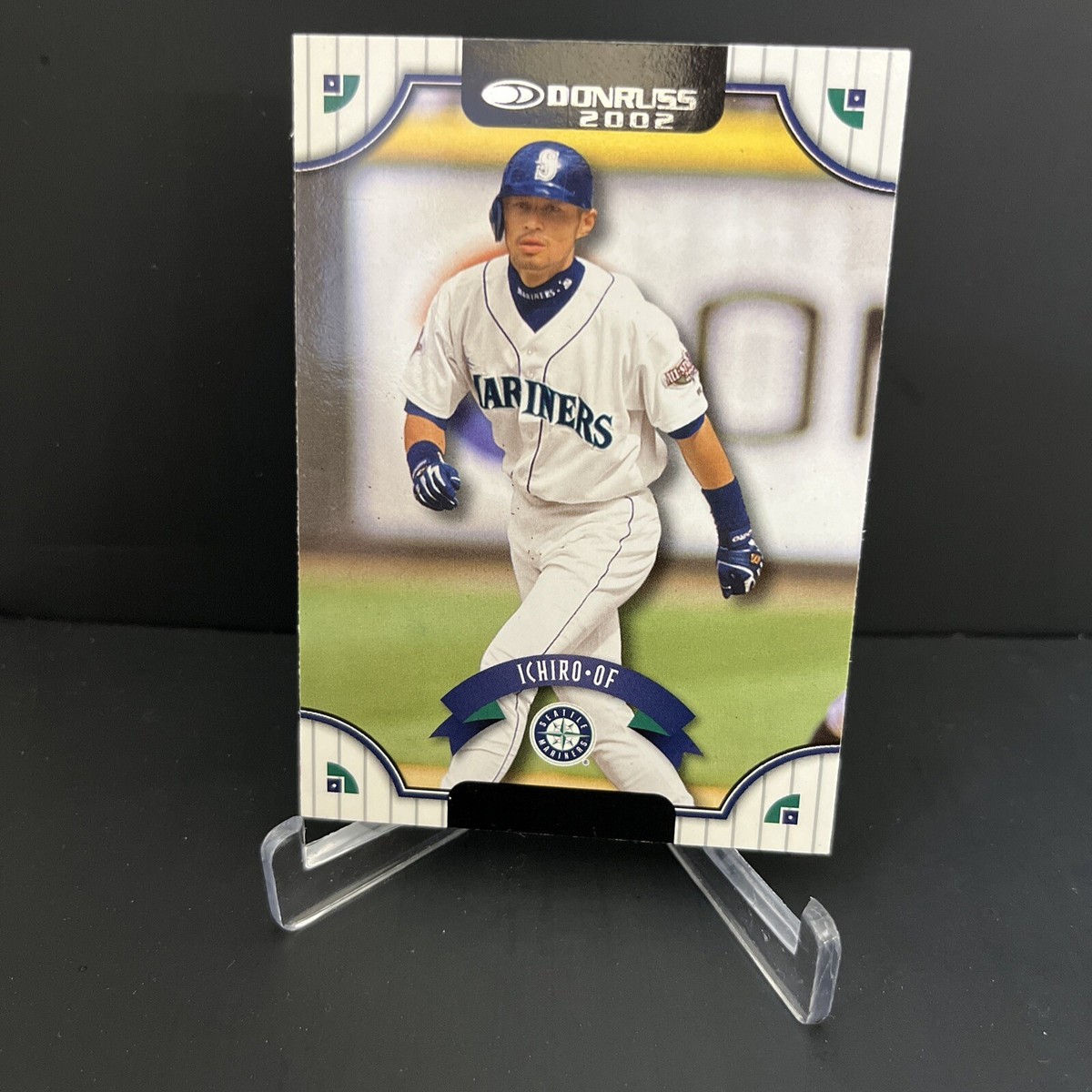 2002 Donruss Sample Promo Card # 74 Ichiro Suzuki (B17) Seattle