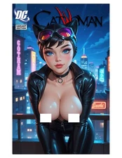 Catwoman DC Comics Custom Cover Variant Comic Book