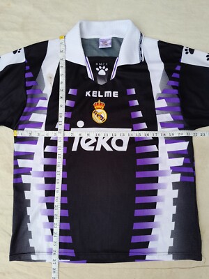 ウェア Real Madrid 1997/98 3rd Uniform 1997-98 Real Madrid Third Shirt - 8/10 - (XL)