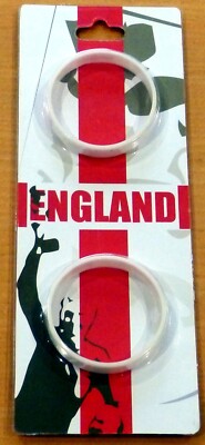 England Silikon Supporters Armbänder 2er Pack St. George