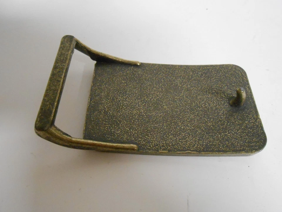 Vintage LEE Brass Leather Belt Buckle vintage Lee jeans 80s - image 2 of 4
