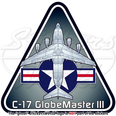Boeing C-17 GLOBEMASTER III US AirForce USAF AMERIKA Transportflugzeug Aufkleber