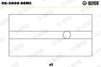 Glyco 55-3698 Semi Lagerbuchse, Pleuel For ARO Audi Audi (Faw) Donkervoort Seat