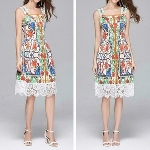 high waisted sundress