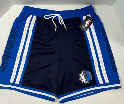 Pantalones cortos deportivos Dallas Mavericks NBA para hombre talla L grandes - Imagen 7 de 7