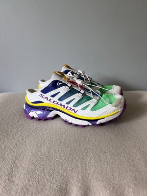 MM6 Maison Margiela x Salomon XT-4 Mules - Size 9.5 - White
