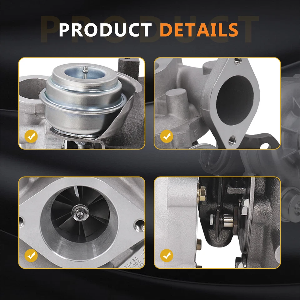 Turbocompresor 14411EB70C para Nissan Navara Pathfinder GT2056V 2,5 L YD25DDTi Foto 3 de 4