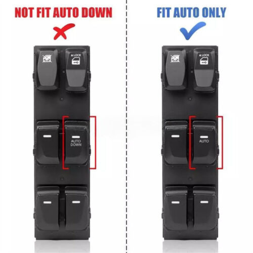 Electric Master Driver Control Power Window Switch For Hyundai IX35 LM 2010-2017 - Picture 2 of 8