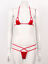 Indexbild 32 - Cut-Out Micro Bikini Mini Swimwear Badeanzug Damen Bademode Nachtwäsche Dessous