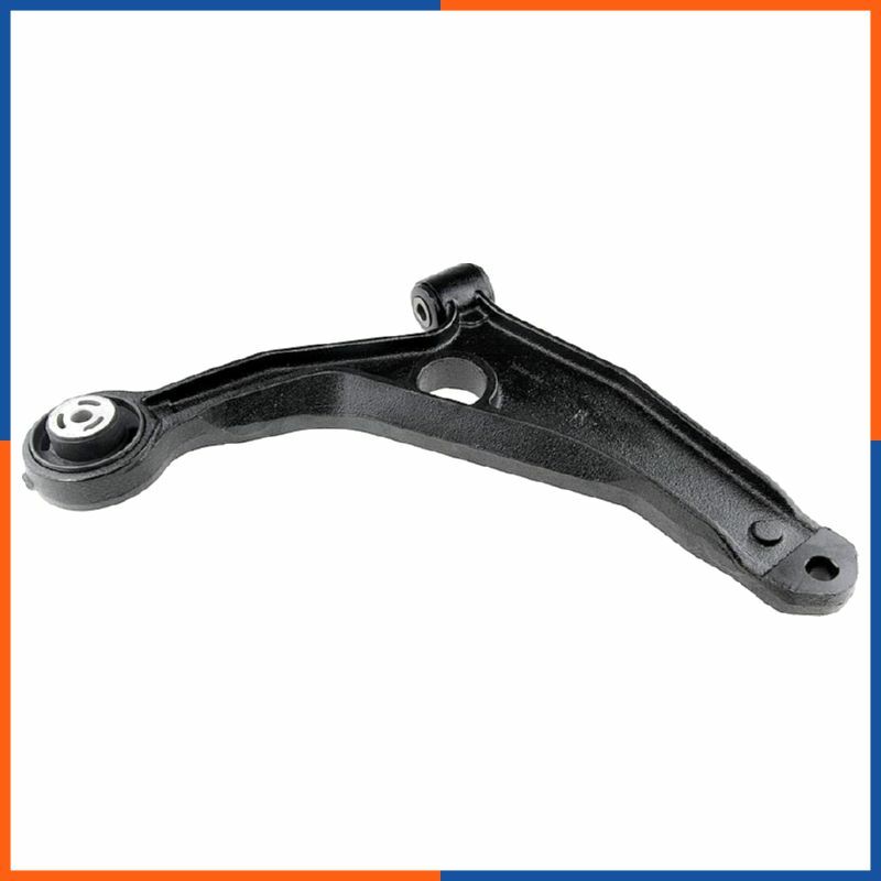 Bras de suspension avant droit Fiat pour reparation controle technique ZWD-CH-044