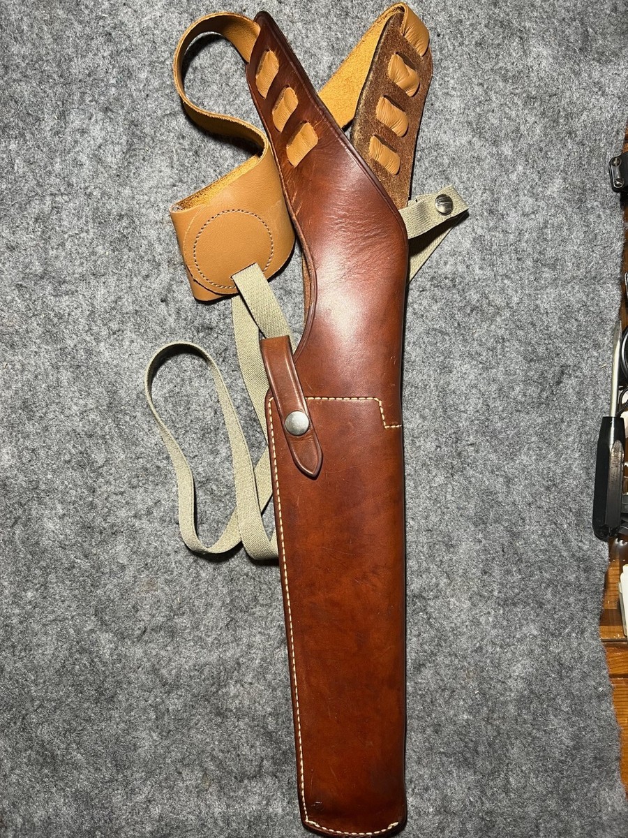 Bianchi X15 ビアンキ　米国実物　本革レザーショルダーホルスター - Bianchi X15 Vertical Shoulder Holster /7.5