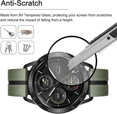 Do Xiaomi Redmi Watch 4 S3 2 Pro Smart Band 8 Pro Ekran Szkło Osłona ochronna - Zdjęcie 3 z 12