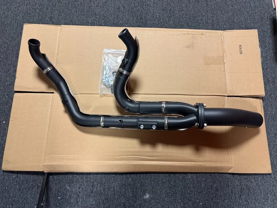 COVINGTONS CUSTOMS HOLESHOT 2 INTO 1 DESTROYER HARLEY TOURING EXHAUST 95-2016 - Image 3 of 4