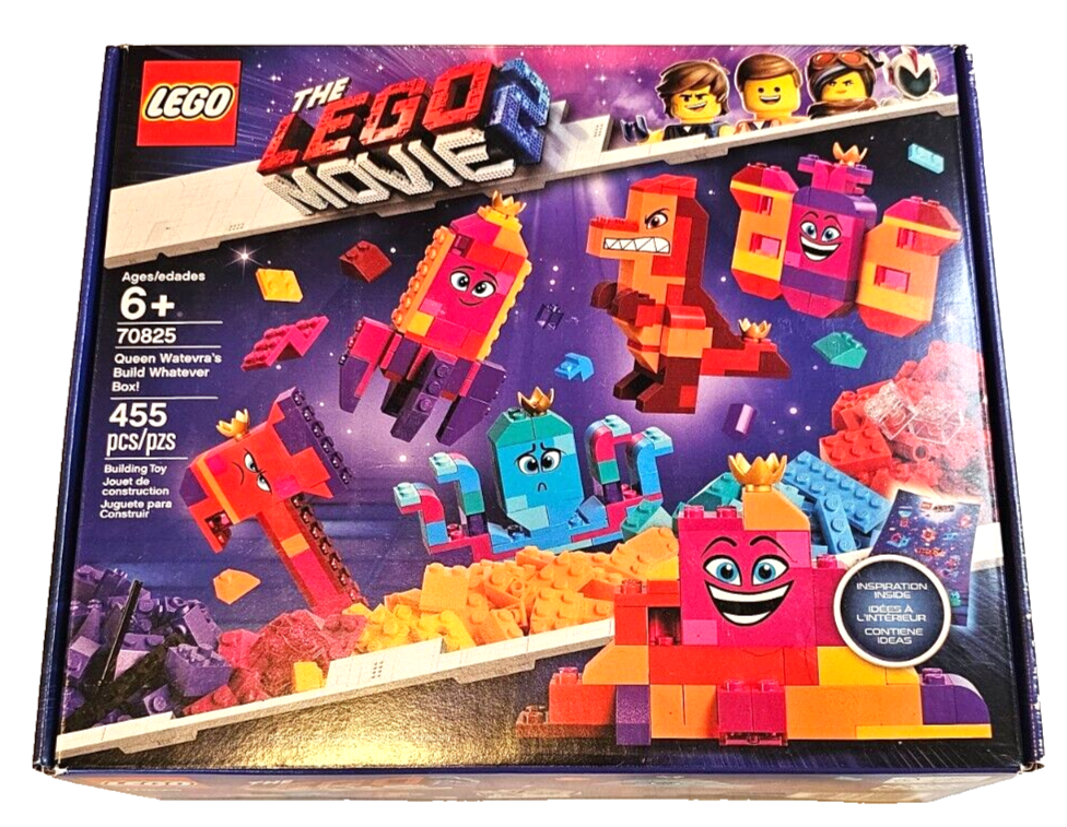 The LEGO Movie 2: Queen Watevra's Build Whatever Box! (70825) NEW