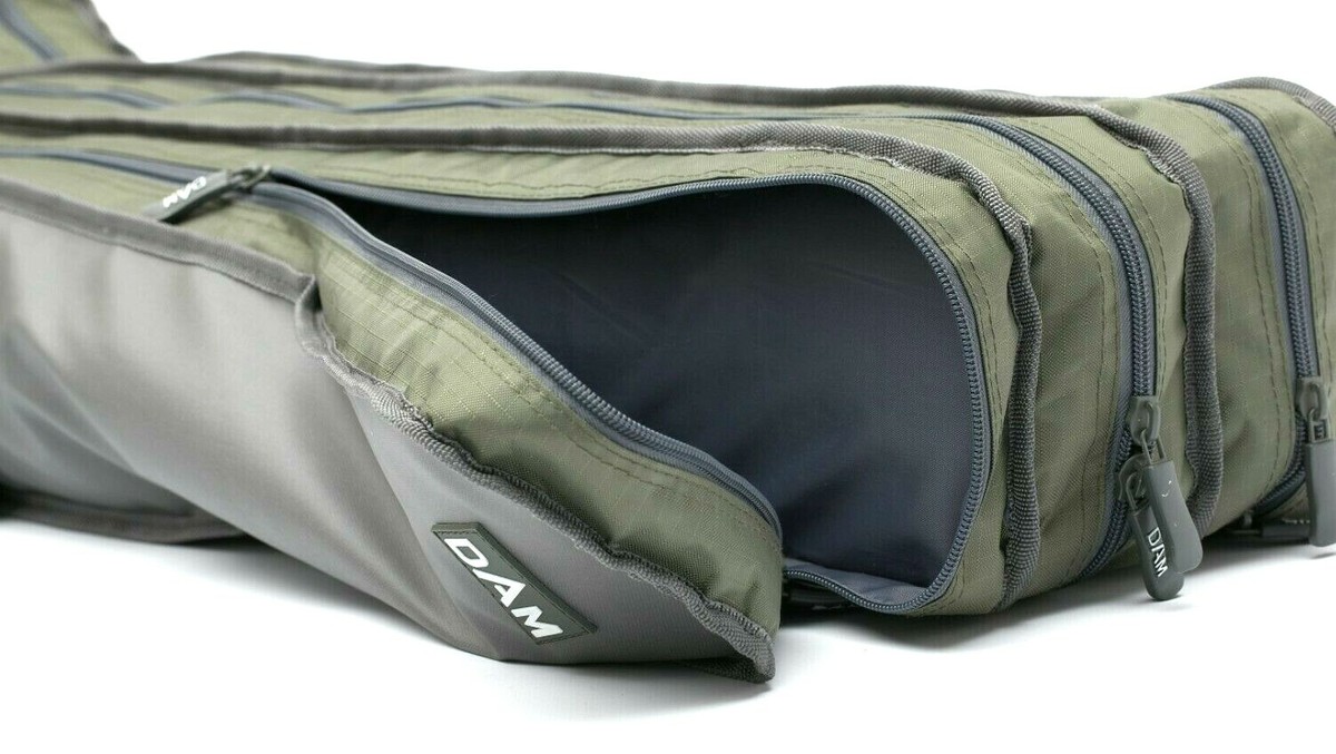 DAM INTENZE DELUXE PADDED COMPERTMENT ROD BAG CARP MATCH FLOAT FEEDER  QUIVER