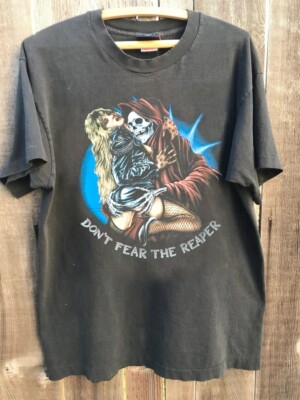 Rare Blue Oyster Cult Don't Fear The Reaper Charcoal T shirt classic NH15647