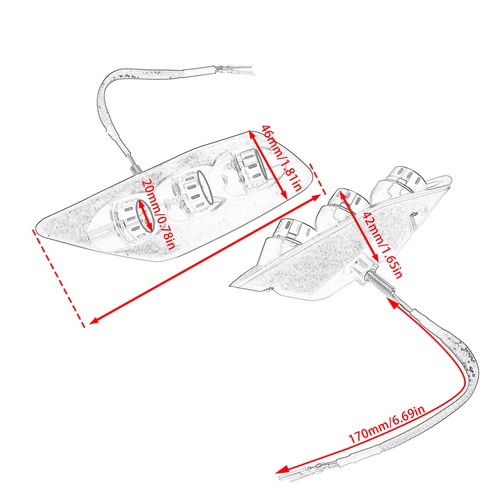 For BMW S1000RR/M1000RR 2020-2022 2021, LED Integrated Tail Light W/ Turn Signal - Picture 2 of 24